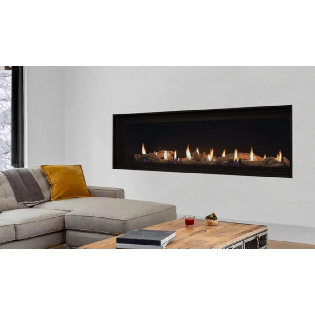 Superior 60 Inch Linear Contemporary Direct Vent Natural Gas Fireplace - DRL4060