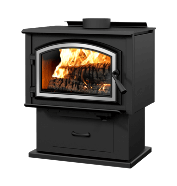 Empire Stove Gateway 1700 Wood Burning Stove - WB17FS