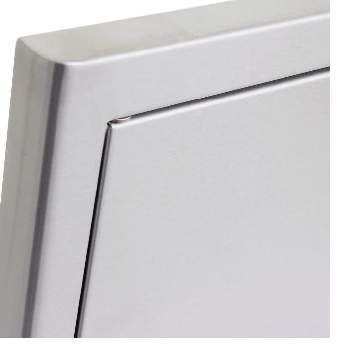 Blaze 28-Inch Stainless Steel Single Access Door - Horizontal - BLZ-SH-2417-R