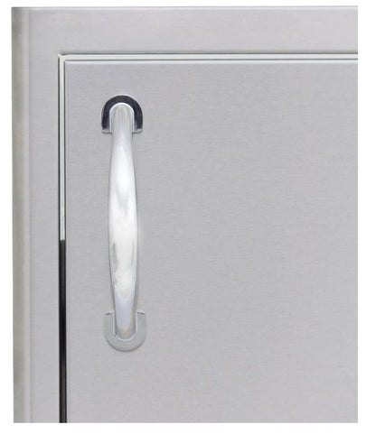 Blaze 18-Inch Stainless Steel Single Access Door - Vertical - BLZ-SV-1420-R