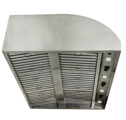 Blaze 42-Inch Stainless Steel Outdoor Vent Hood - 2000 CFM - BLZ-42-VHOOD