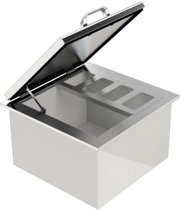 NorCal 260 Series 25-Inch Drop-In Ice Bin Cooler With Condiment Tray