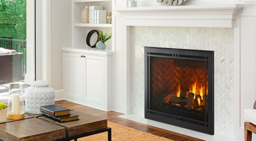 Majestic Meridian Platinum 36 Direct Vent Gas Fireplace - MERIDPLA36