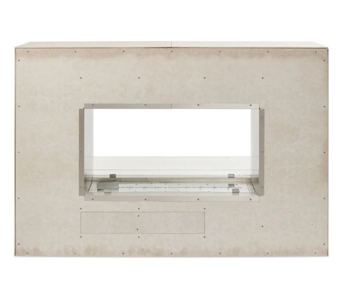 The Outdoor GreatRoom 40 Inch Linear Ready-to-Finish See-Through Fireplace - RSTL-40MLP