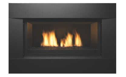 Sierra Flame Gas Fireplace Newcomb 36" Natural Gas DELUXE Direct vent linear fireplace (NEWCOMB-36-DELUXE-NG) 628451612070