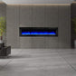 Simplifire Electric Fireplace Allusion 84 inch Recessed Electric Fireplaces