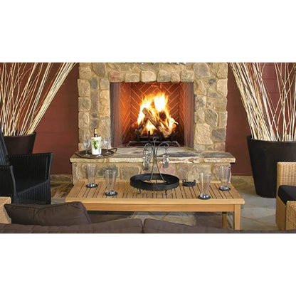 Superior 42 Inch Outdoor Wood Fireplace, Masonry - WRE6042