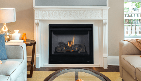 Superior 35 Inch Direct Vent Traditional Gas Fireplace - DRT2035