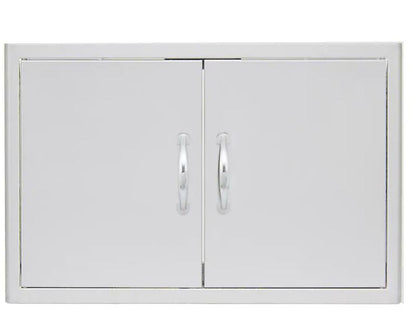 Blaze 25-Inch Stainless Steel Double Access Door - BLZ-AD25-R-SC