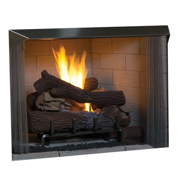 Superior 36 Inch Vent Free Outdoor Gas Firebox, Paneled - VRE4536