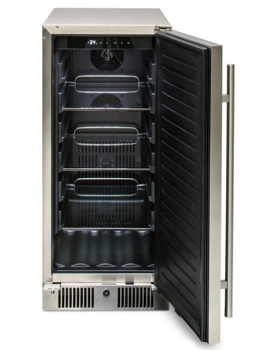 Blaze 15-Inch 3.2 Cu. Ft. Outdoor Rated Compact Refrigerator - BLZ-SSRF-15