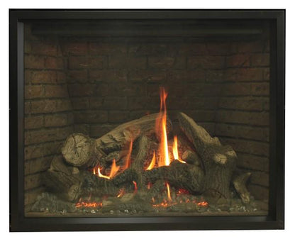 White Mountain Gas Fireplace Rushmore 50 inch TruFlame with Liner and Log set